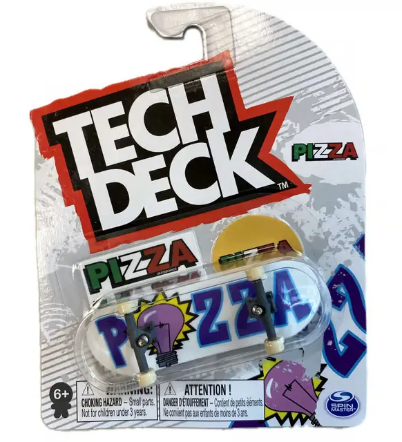 Tech Deck Fingerboard Pizza Skateboard