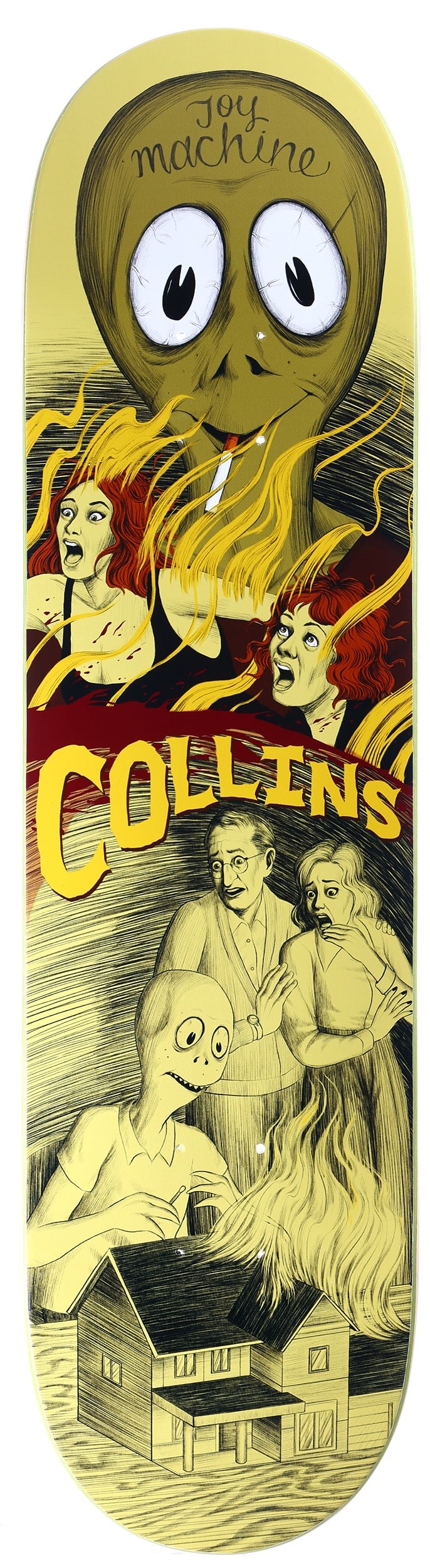 Toy Machine 8.13 Collins Horror Show Deck Profesyonel Kaykay Tahtası