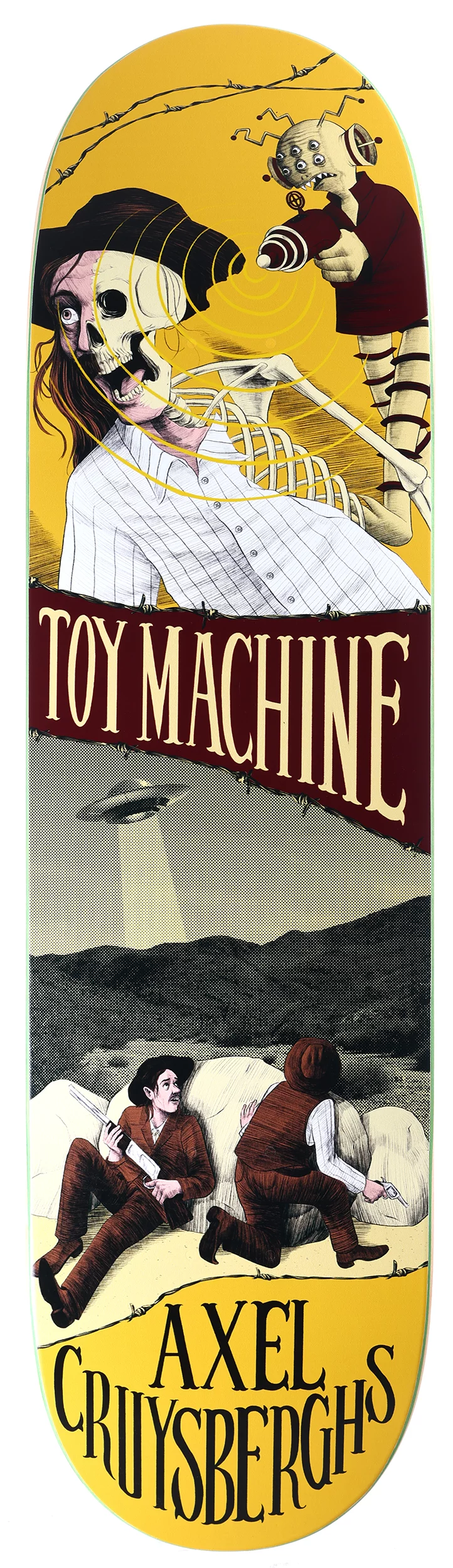 Toy Machine 8.5 Axel Horror Show Deck Profesyonel Kaykay Tahtası