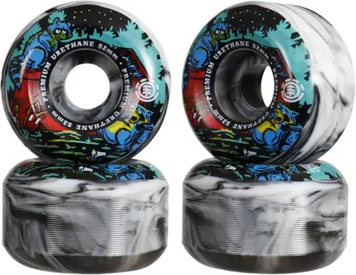 Element Shadow Lurker 52MM Kaykay Tekerlek Seti