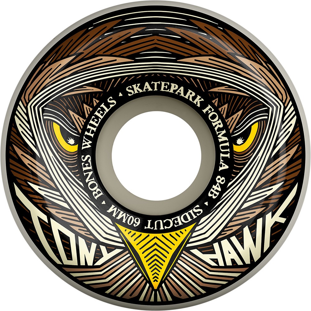 Bones SPF Hawk Night 60MM P5 Sidecut 84B White Wheels