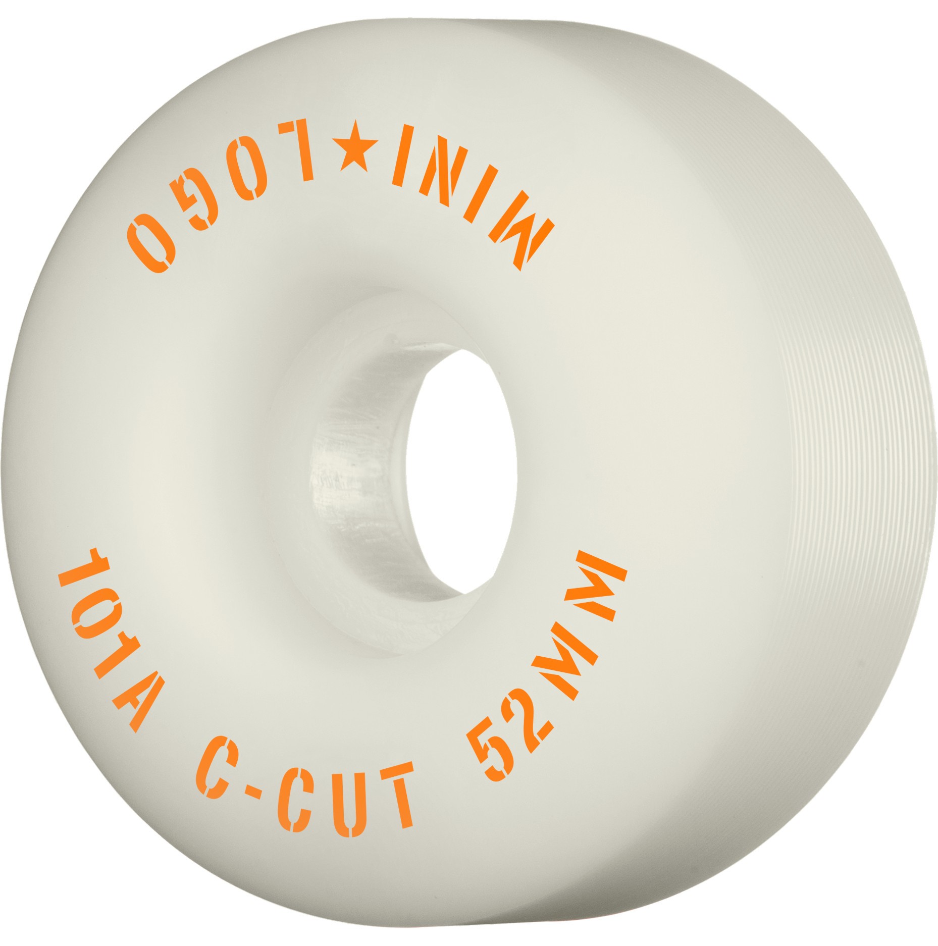 Mini Logo C-Cut White 52mm 101A Wheels