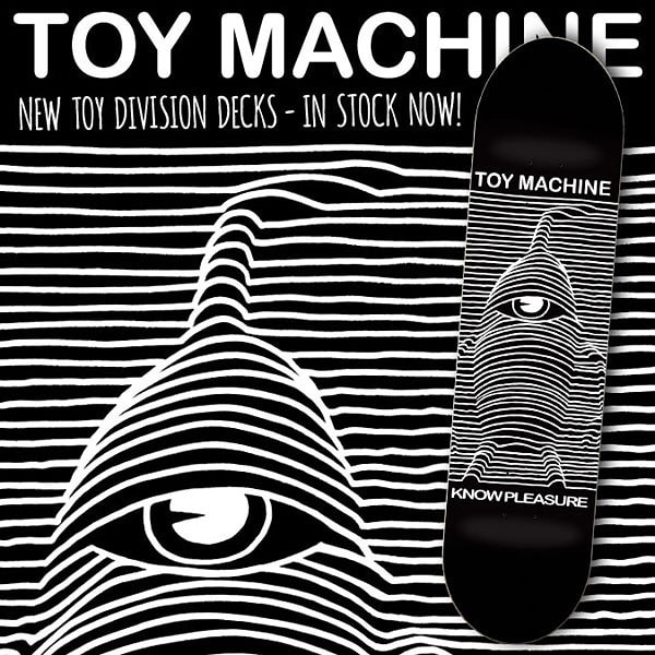 Toy Machine 8.0 Toy Division Deck Profesyonel Kaykay Tahtası