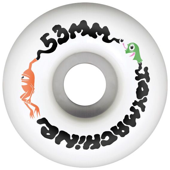 Toy Machine Trail 53MM White Wheels
