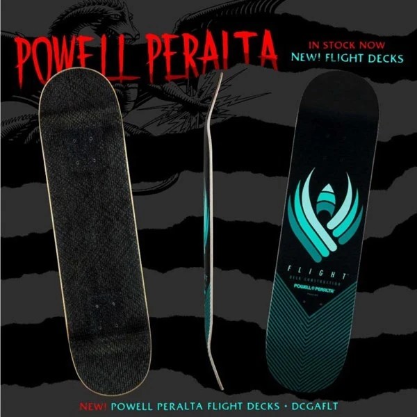 Flight® Powell Peralta 8.0 Metallica Collab Hot Pink Deck
