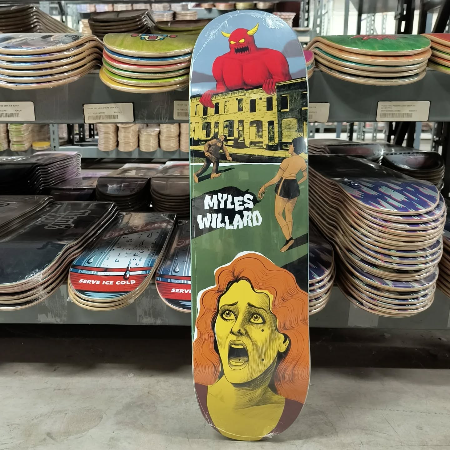 Toy Machine 8.38 Willard Horror Show Deck Profesyonel Kaykay Tahtası