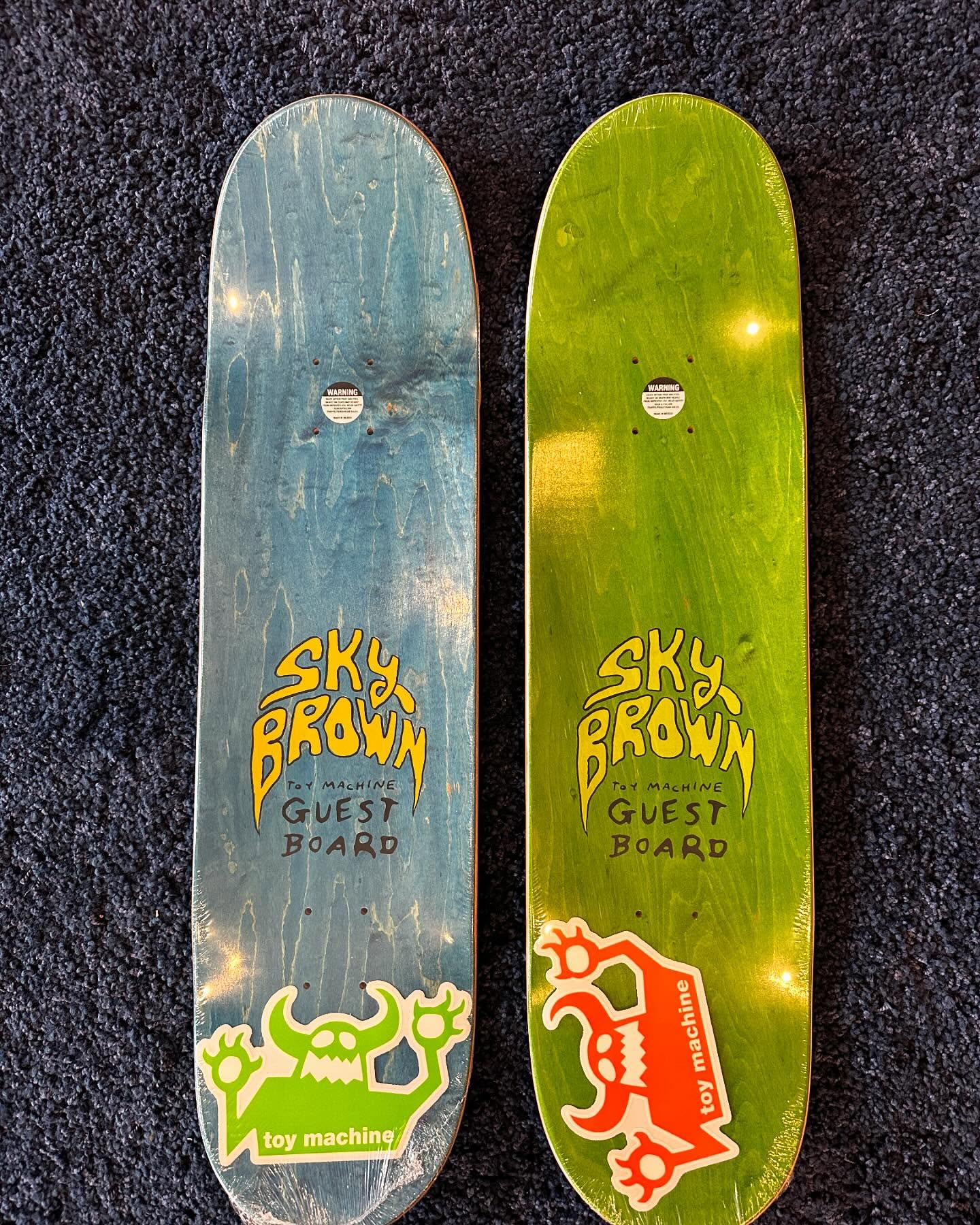 Toy Machine 8.25 Sky Brown Guest Deck Profesyonel Kaykay Tahtası