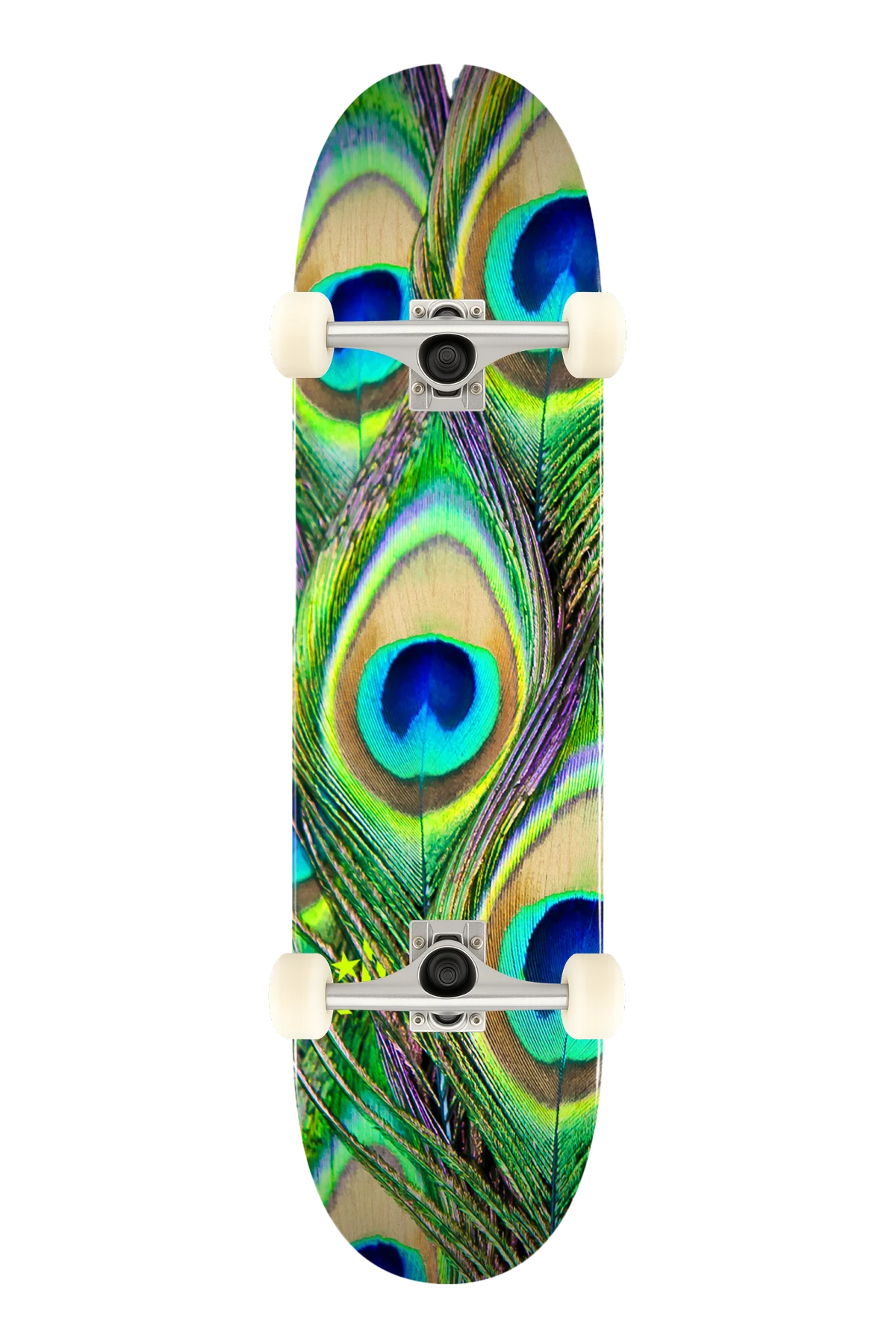 Mini Logo 8.0 Peacock Feather Complete Profesyonel Kaykay