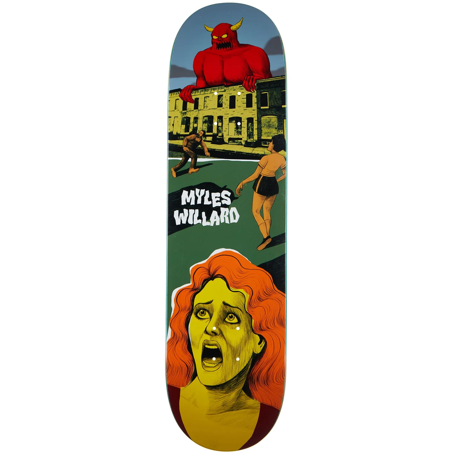Toy Machine 8.38 Willard Horror Show Deck Profesyonel Kaykay Tahtası