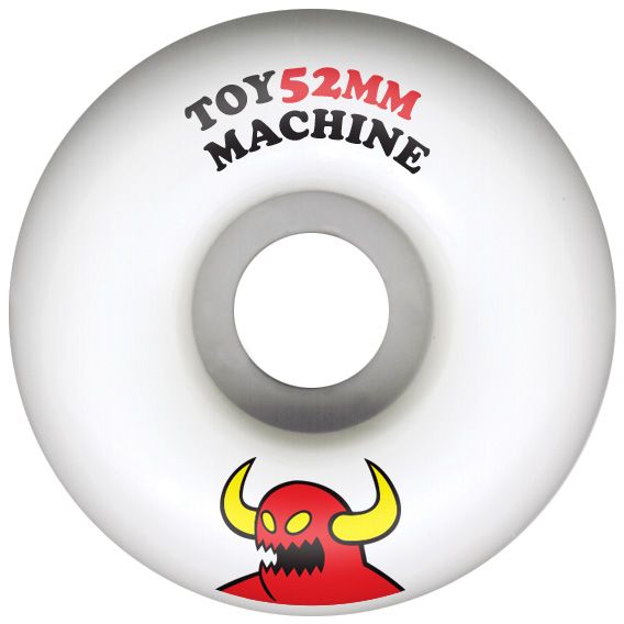 Toy Machine Small Monster 52MM White Wheels