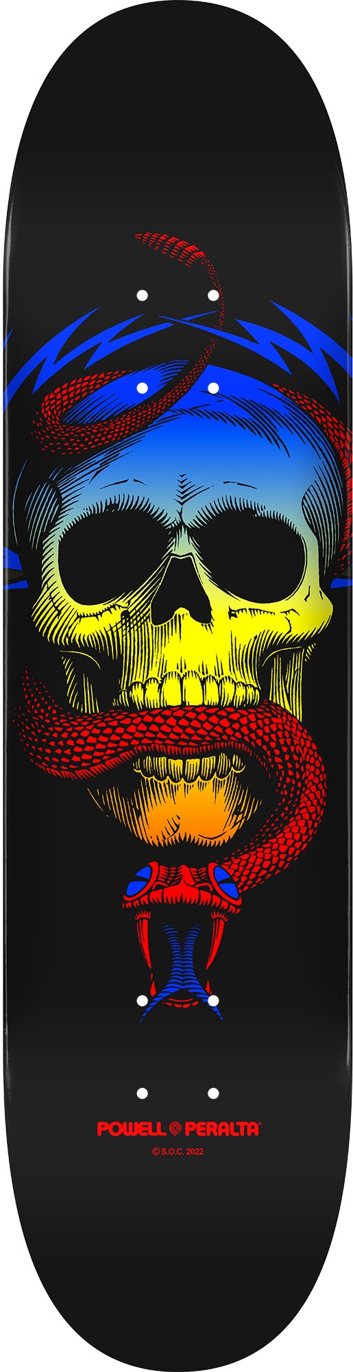 Powell Peralta 8.0 Mc Gill Skull & Sword Yellow Fade Deck Profesyonel Kaykay Tahtası