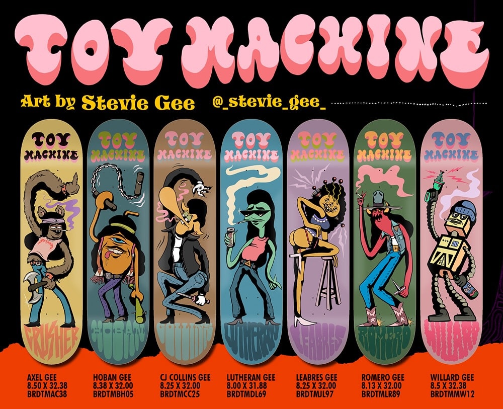 Toy Machine 8.25 Jeremy Leabres Deck Profesyonel Kaykay Tahtası