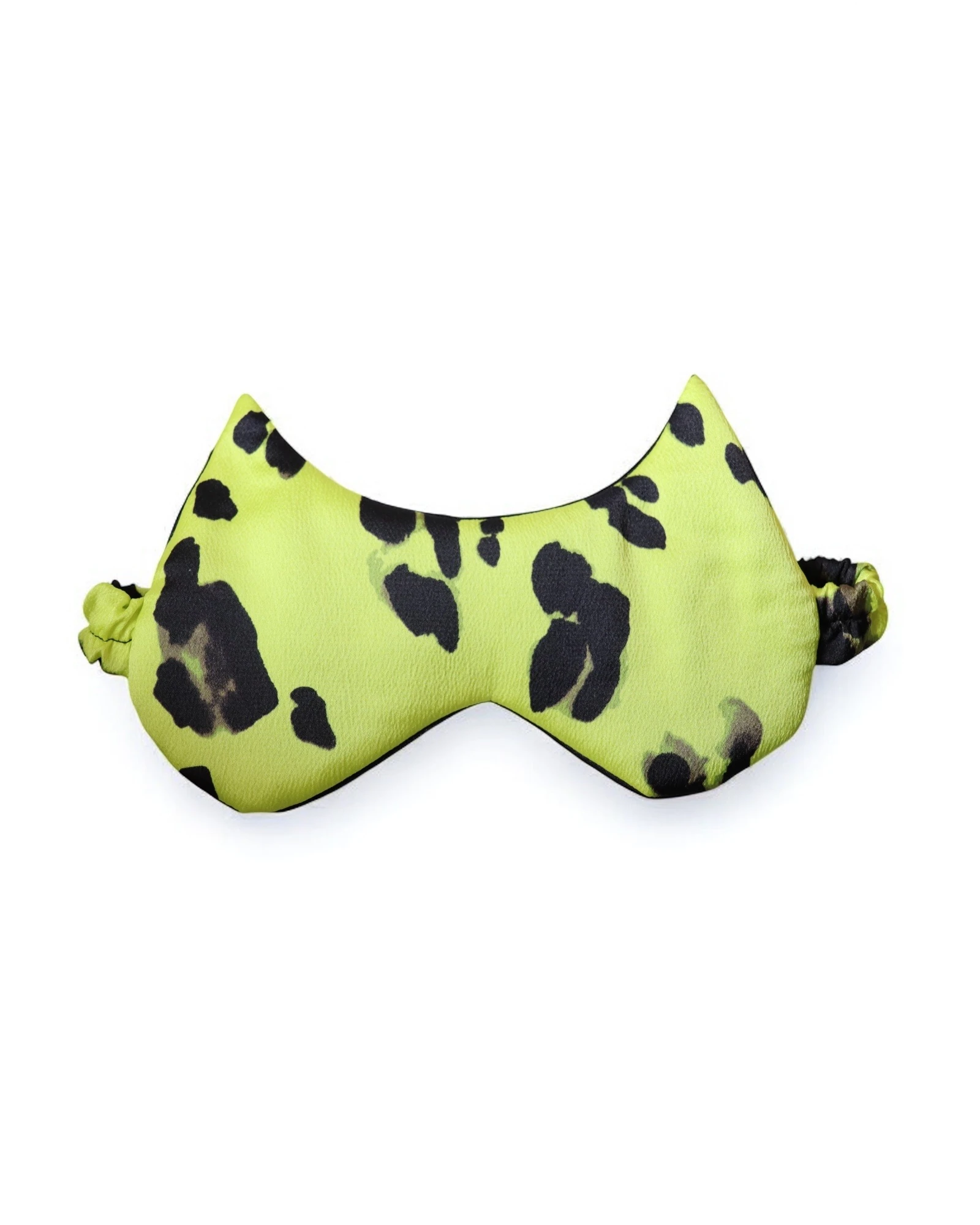 Uyku Maskesi – Sarı Leopar Desenli Cat Style | 888 Balance