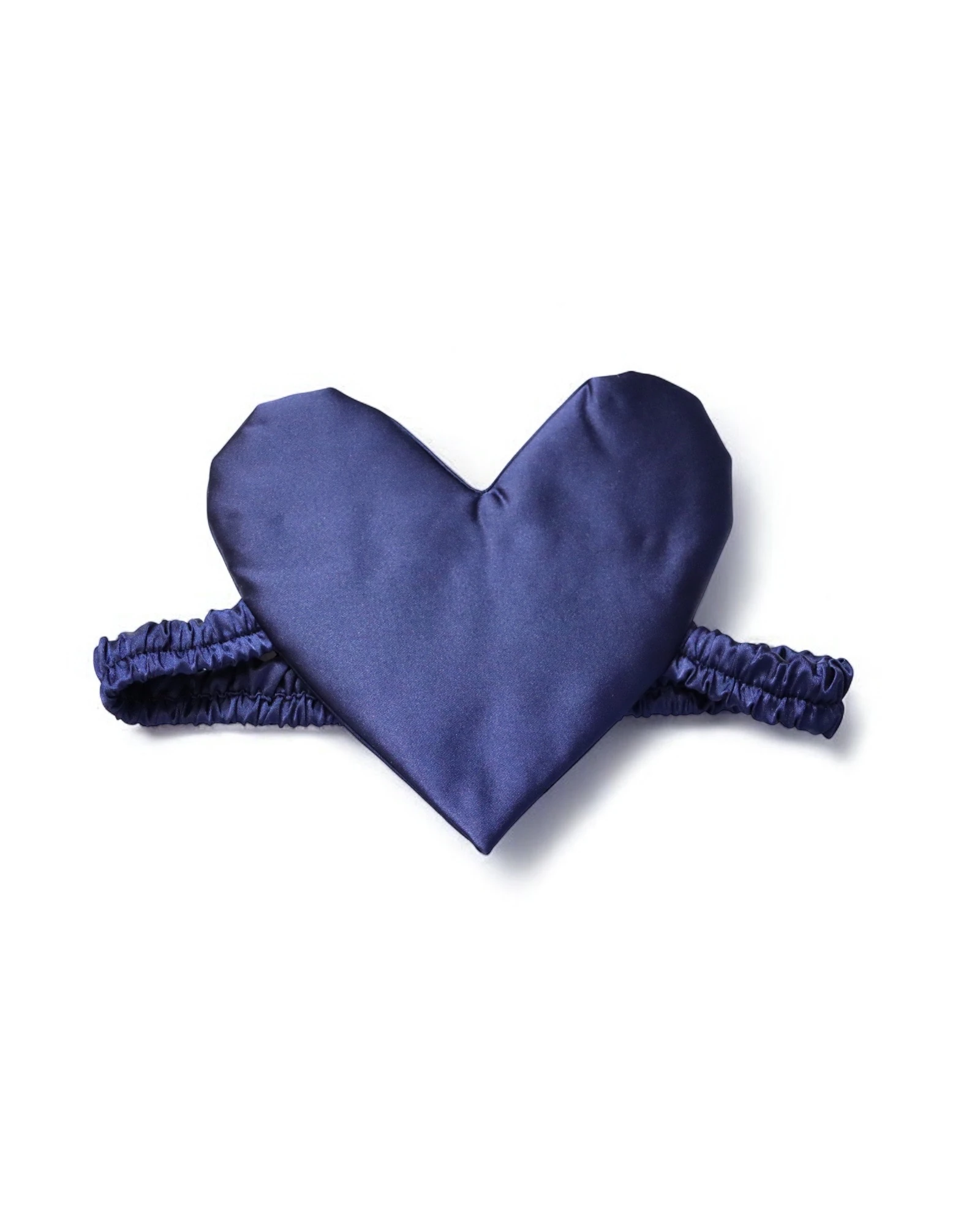 Uyku Maskesi – Lacivert Saten Kalpli | 888 Balance 