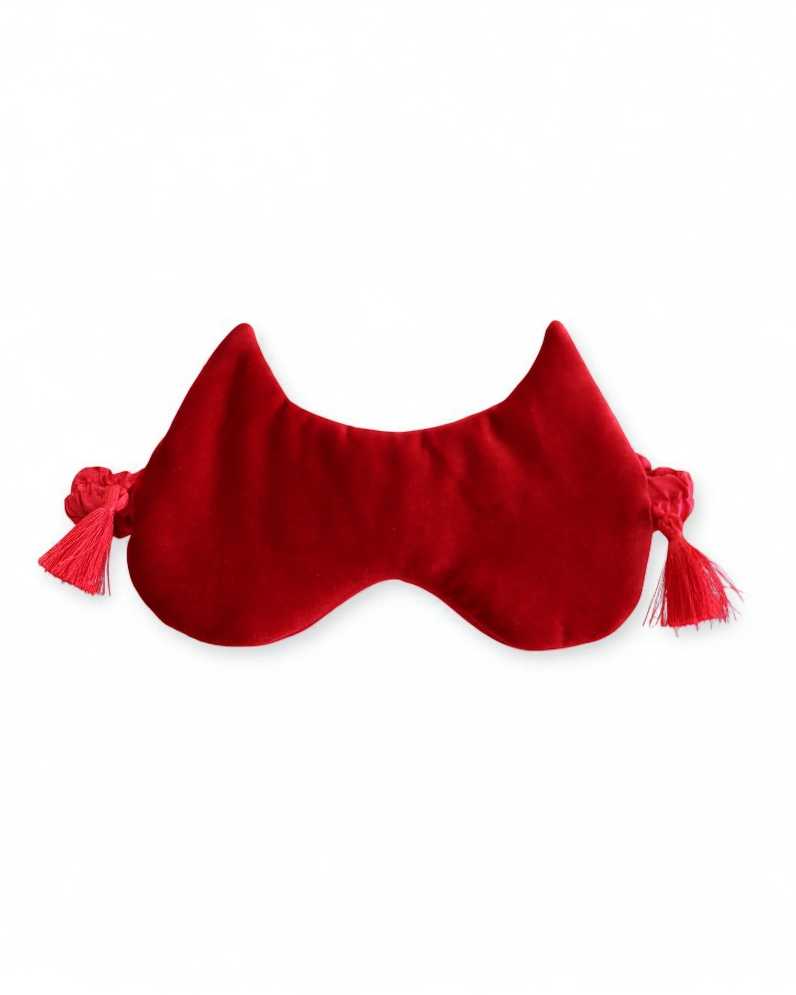 Uyku Maskesi – Kırmızı Kadife Cat Style | 888 Balance 