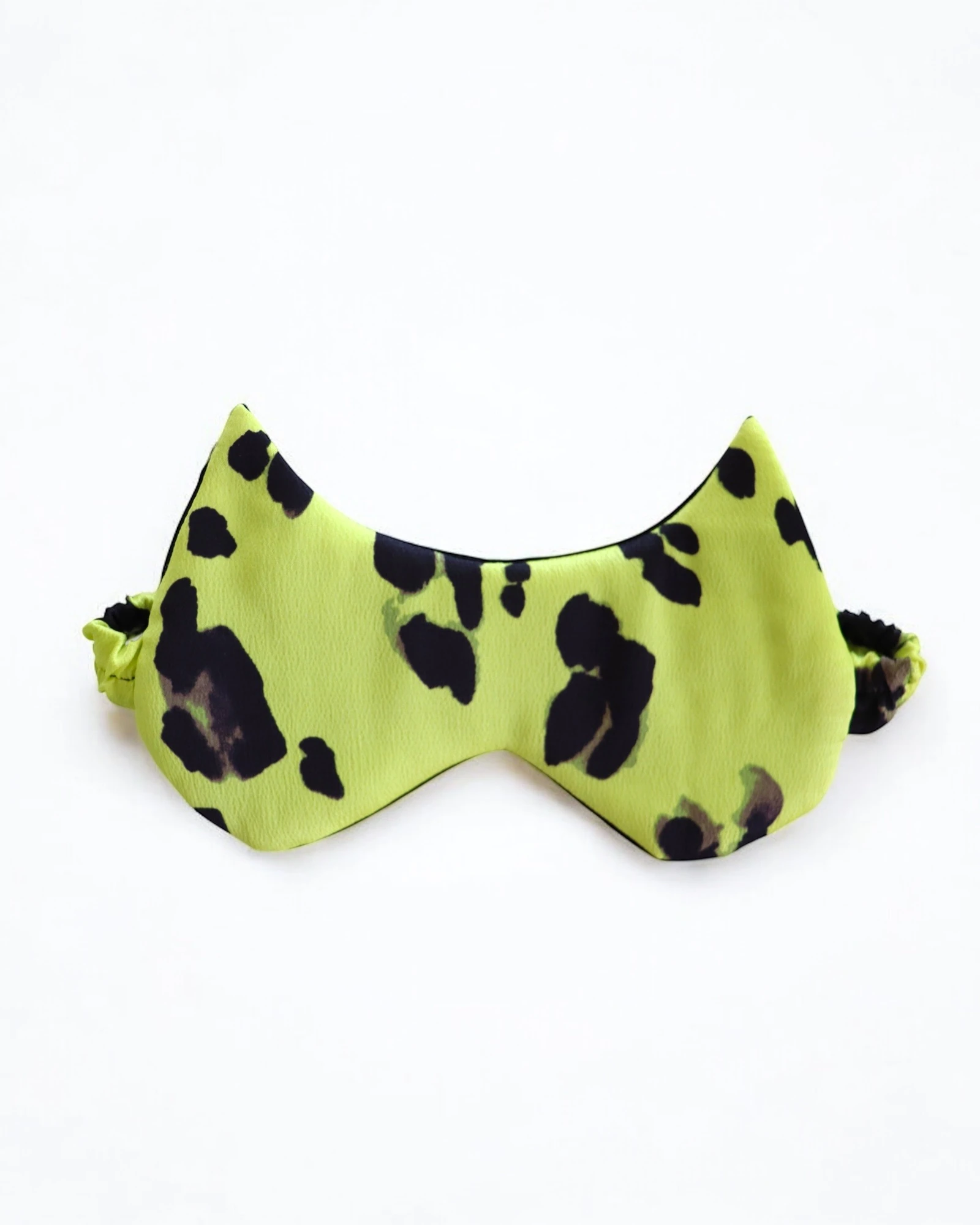 Uyku Maskesi – Sarı Leopar Cat Style | 888 Balance 