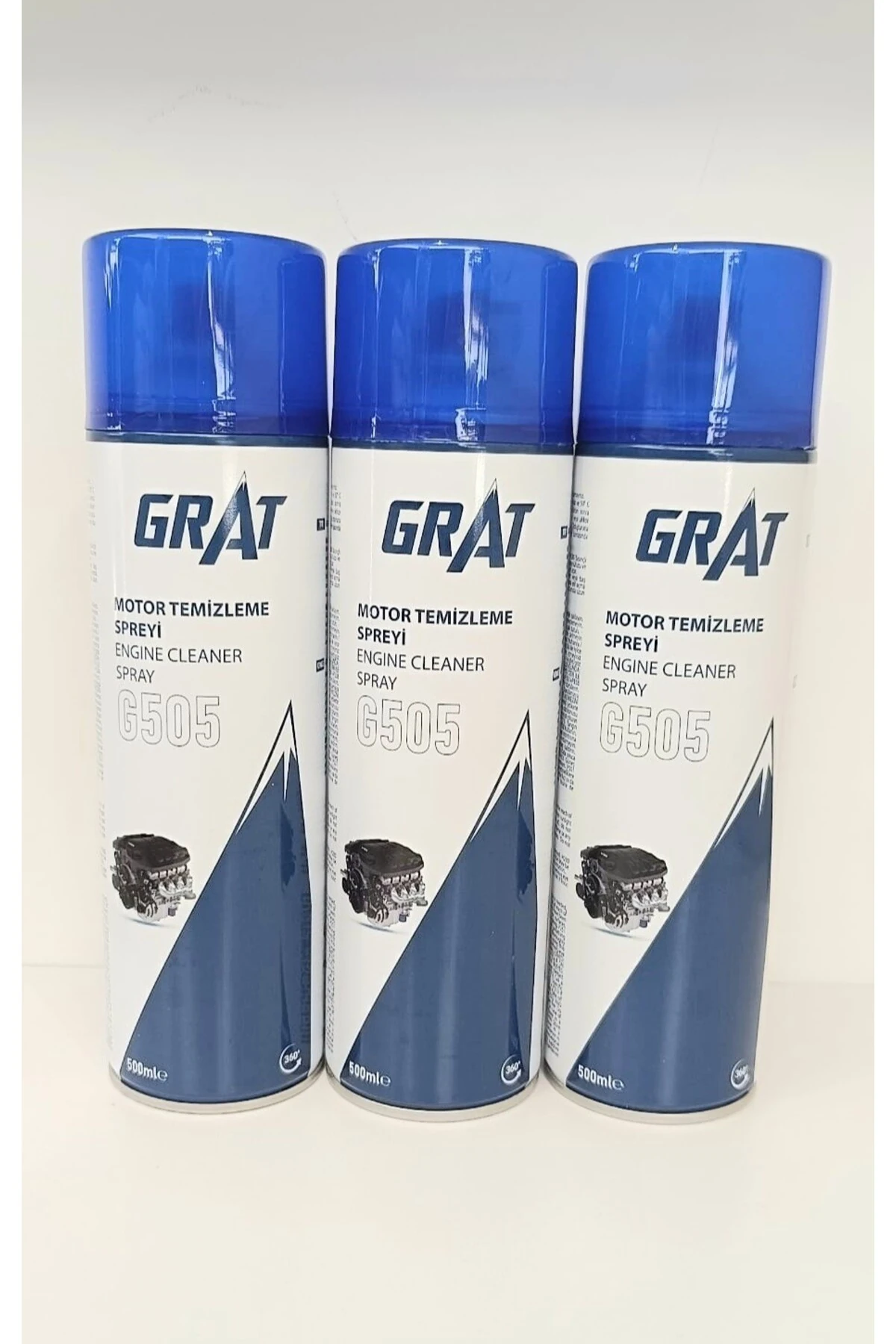 MOTOR TEMİZLEME SPREYİ 500 ML 3 ADET