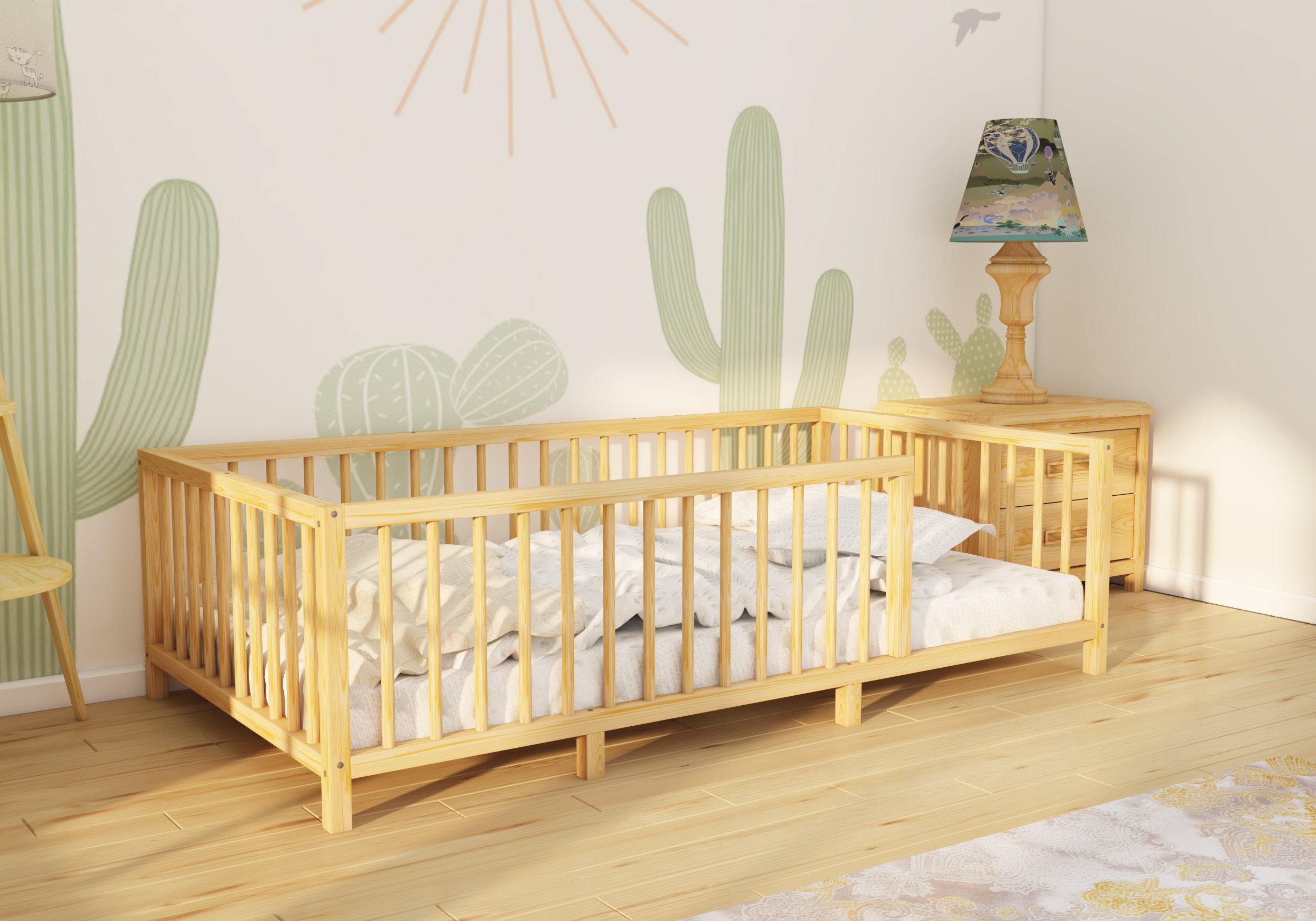 Coventry - Montessori Wooden Bed 28" Height