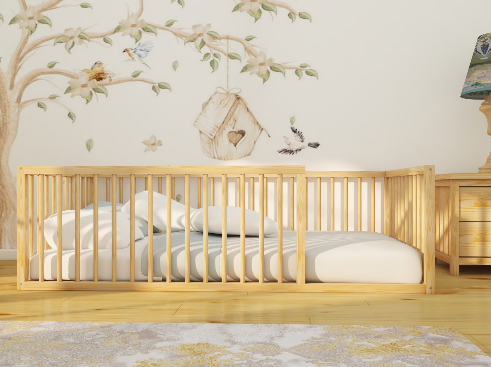 Newcastle - Natural Wood Discovery Bed
