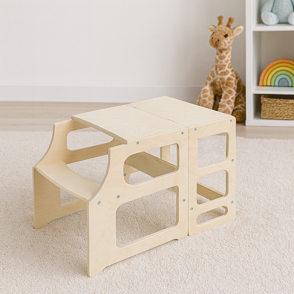 Montessori Katlanır Öğrenme Kulesi