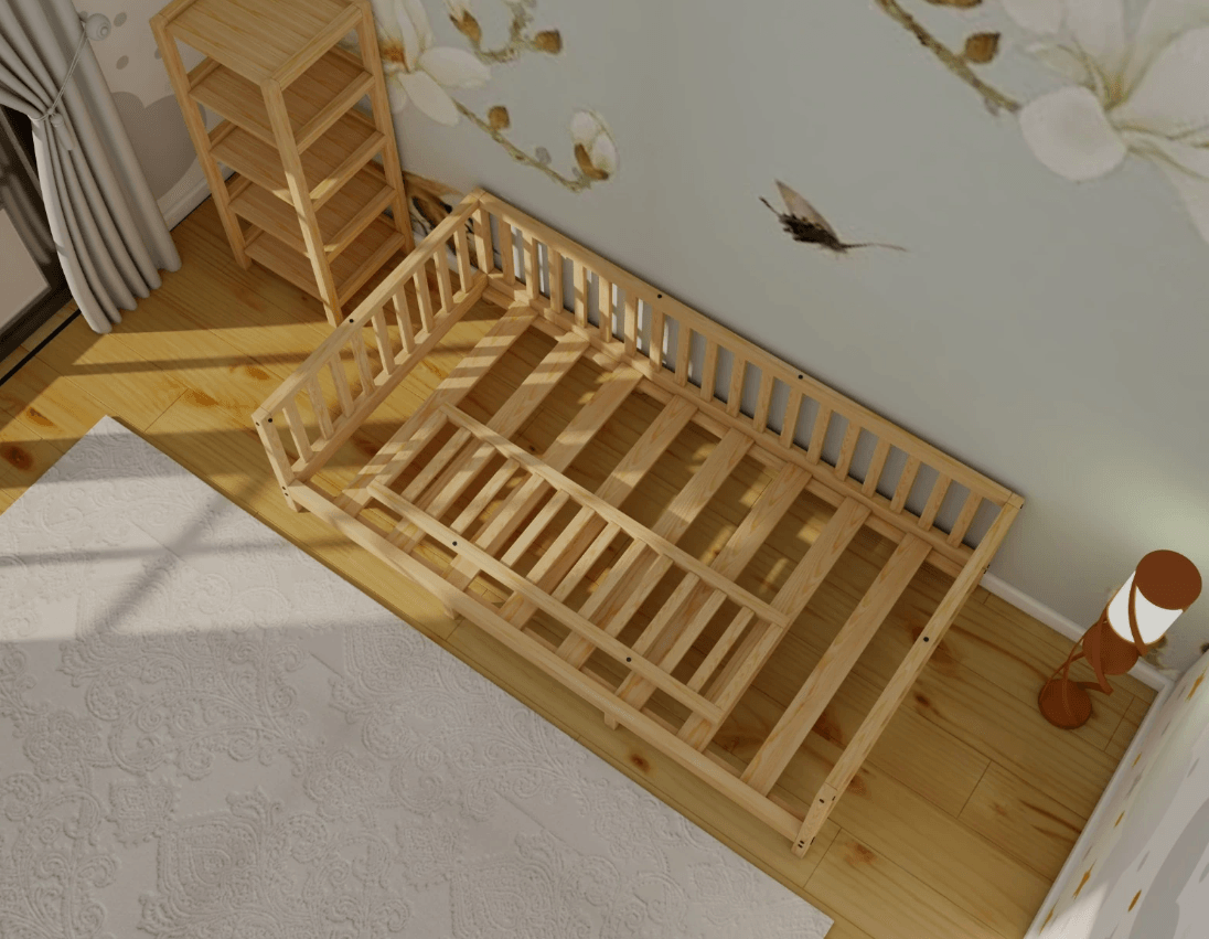 Bristol - Play and Sleep Area: Montessori Bed, Sofa Dual Use