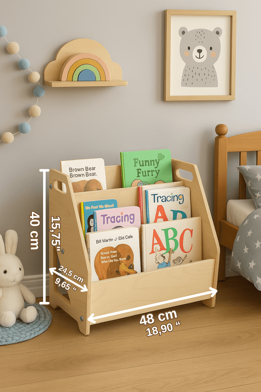 Minik Raf-Montessori Yer Kitaplığı