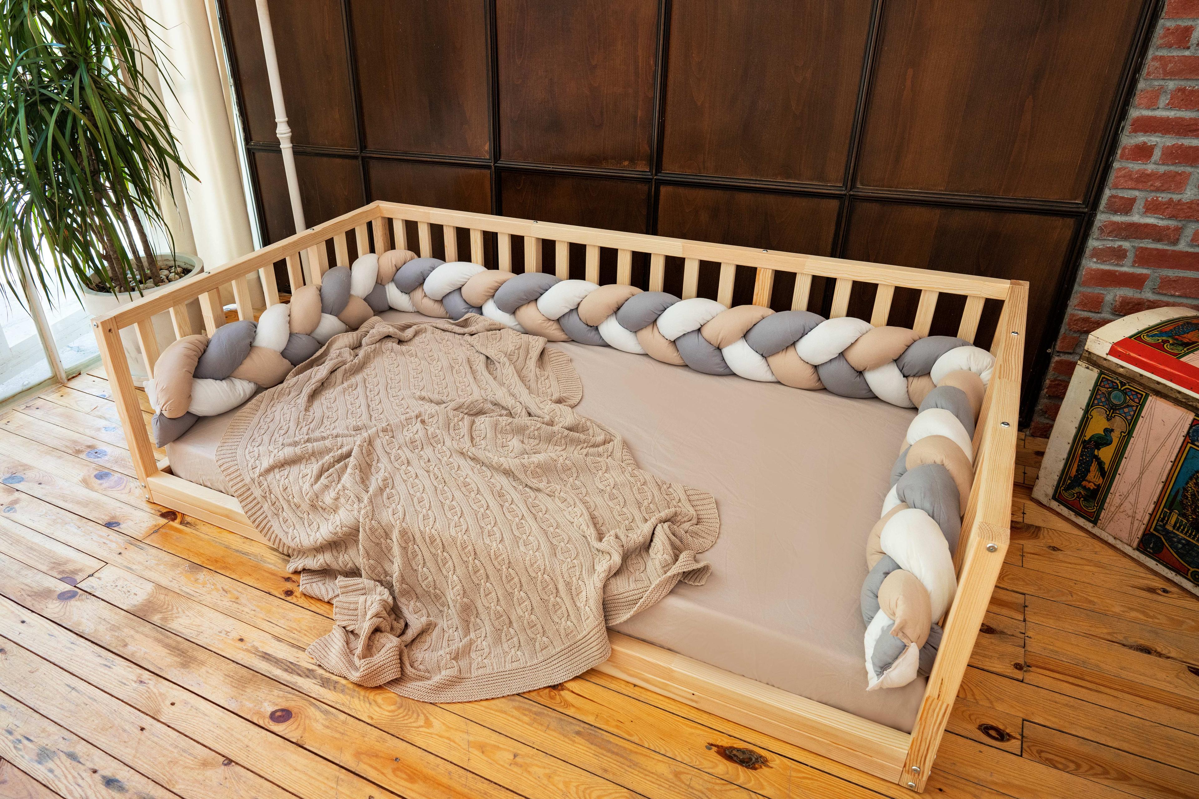 Play and Sleeping Area: Montessori Bed, Sofa