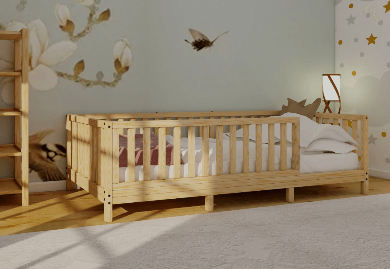 Bristol - Play and Sleep Area: Montessori Bed, Sofa Dual Use