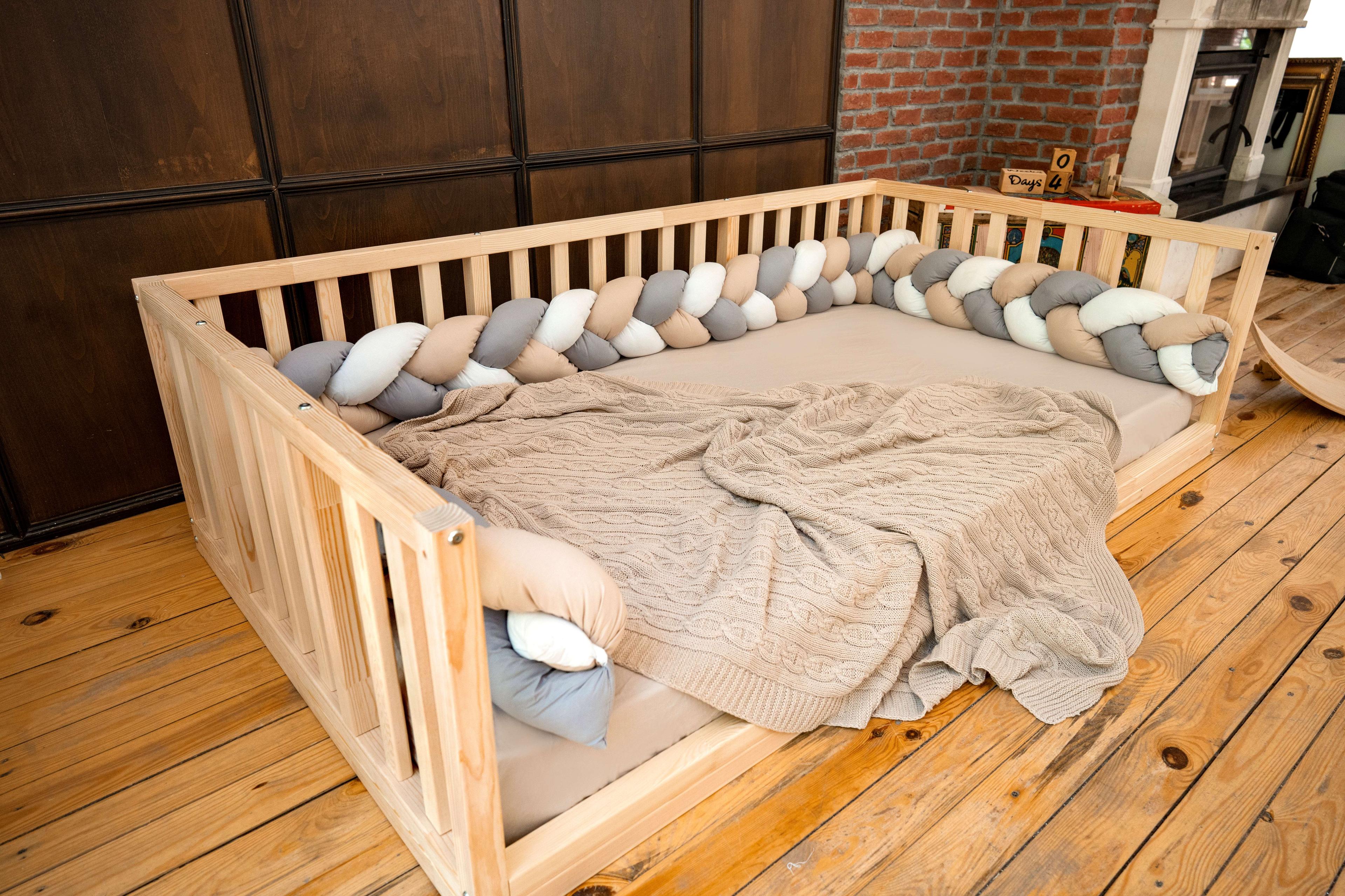 Play and Sleeping Area: Montessori Bed, Sofa