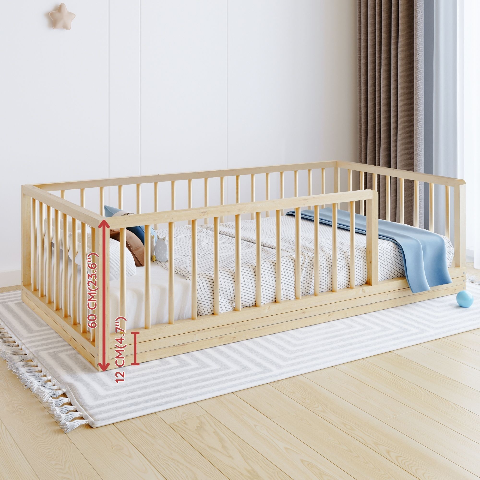Alaska - Montessori Bed, Sofa Double Use