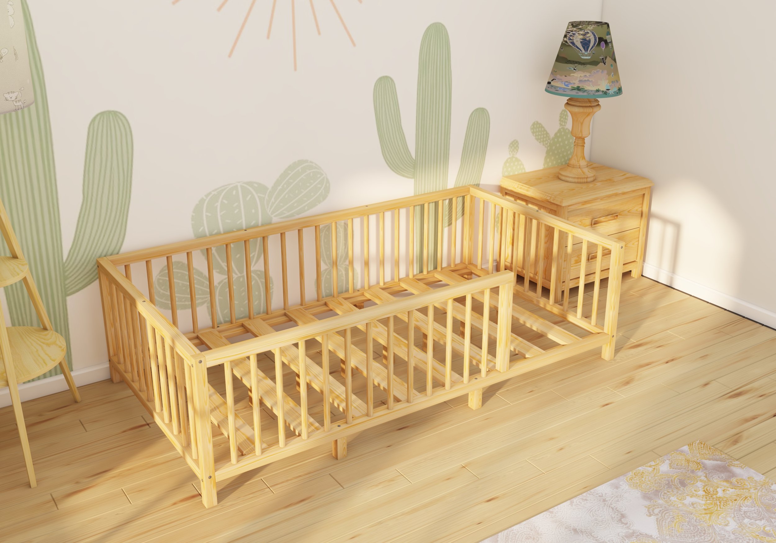 Coventry - Montessori Wooden Bed 28" Height