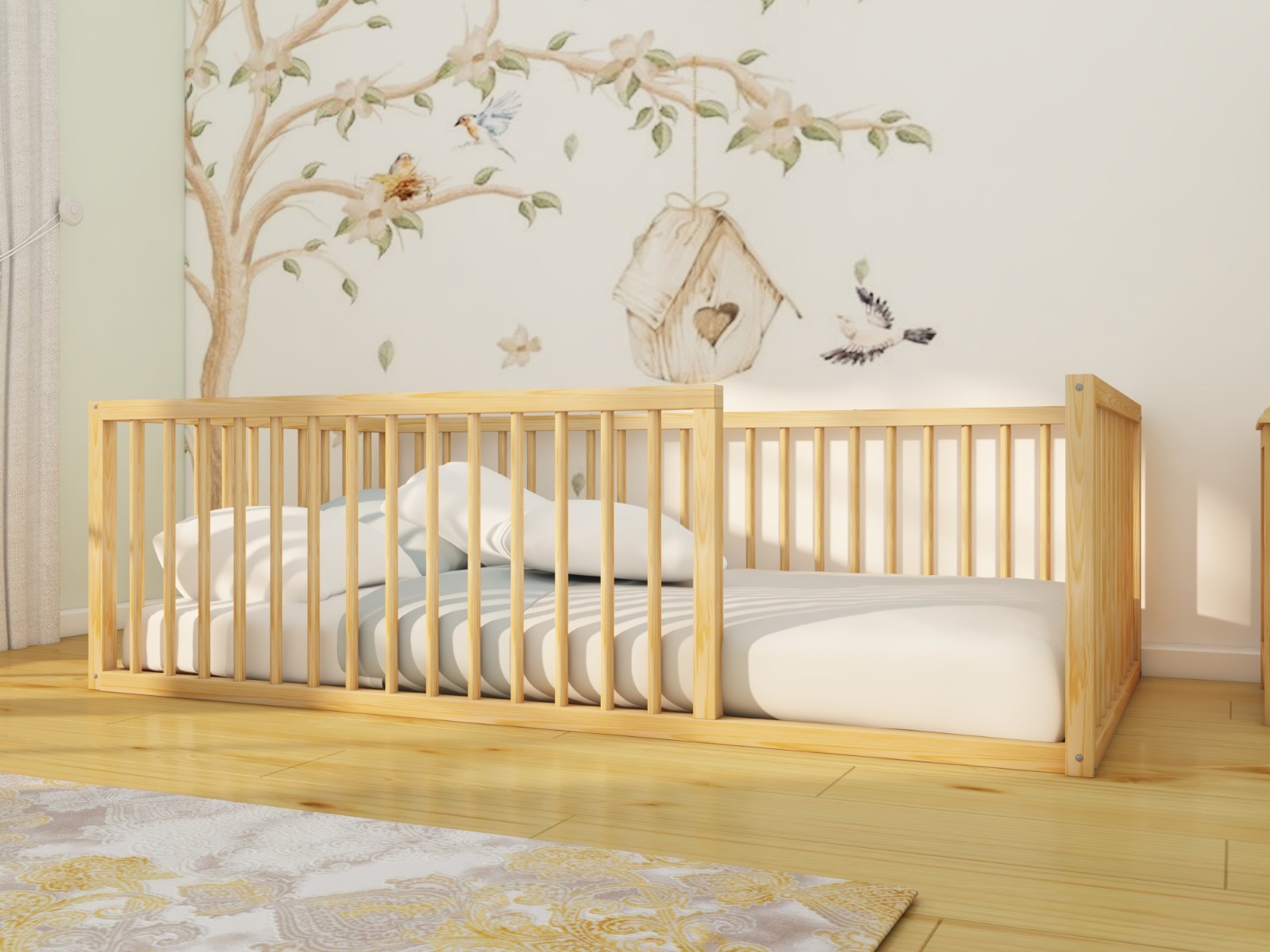Newcastle - Natural Wood Discovery Bed