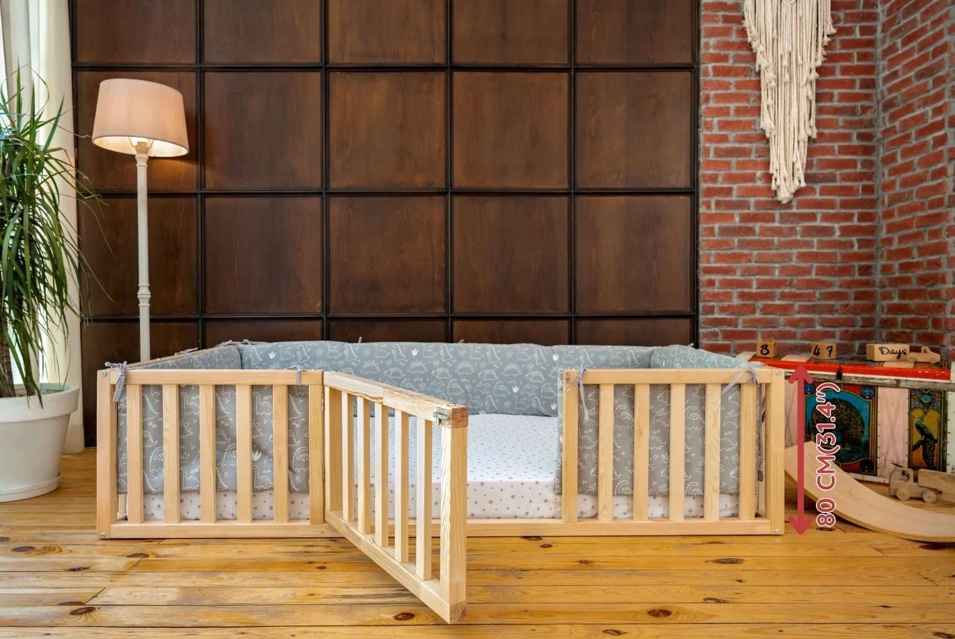 Nora - Montessori Öğrenme Alanı Yatağı