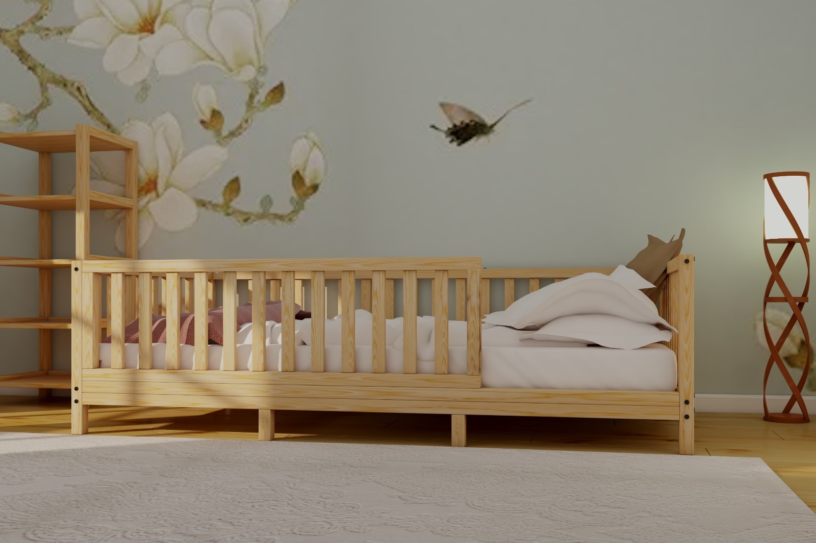 Oyun ve Uyku Alanı: Montessori Yatak, Kanepe Çift Kullanım