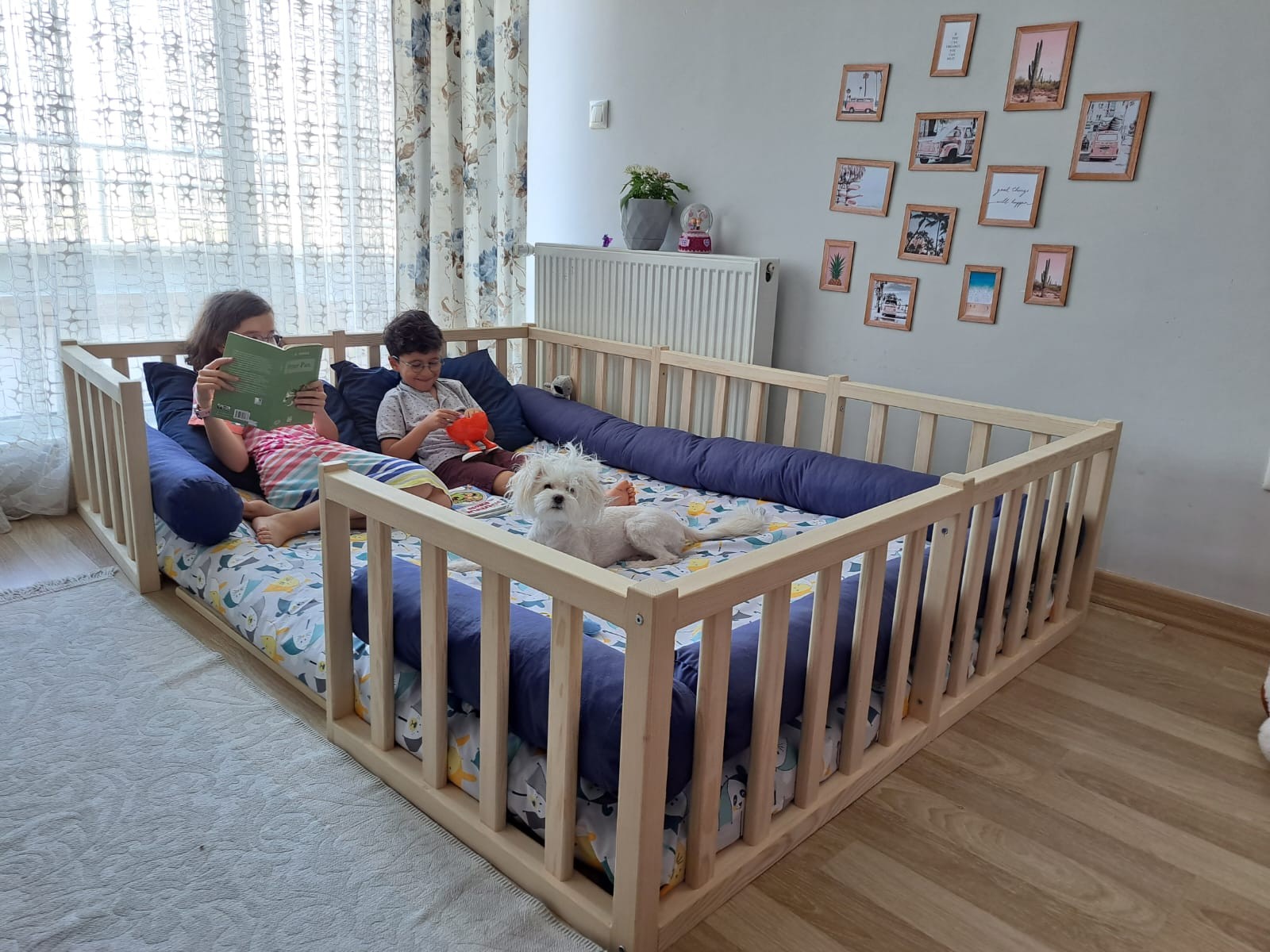 Montessori Beds and Sibling Sharing: Fostering Safe Sleep and Bonding
