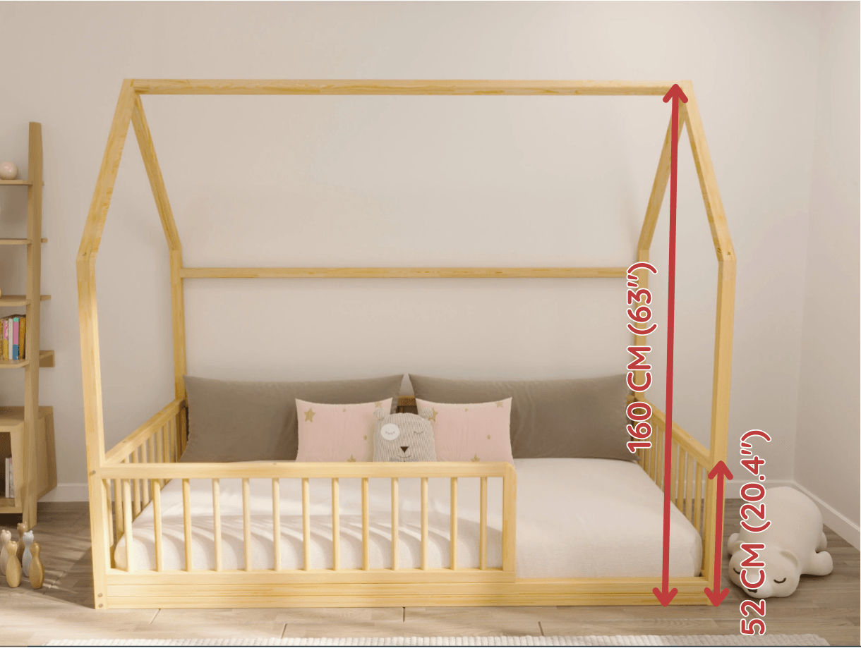 Miray - Ay Işığı Çatılı Montessori Yatak