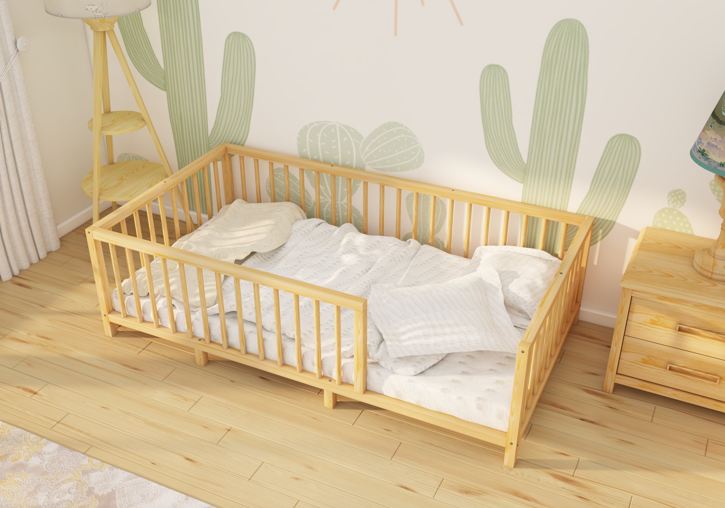 Coventry - Montessori Wooden Bed 28" Height