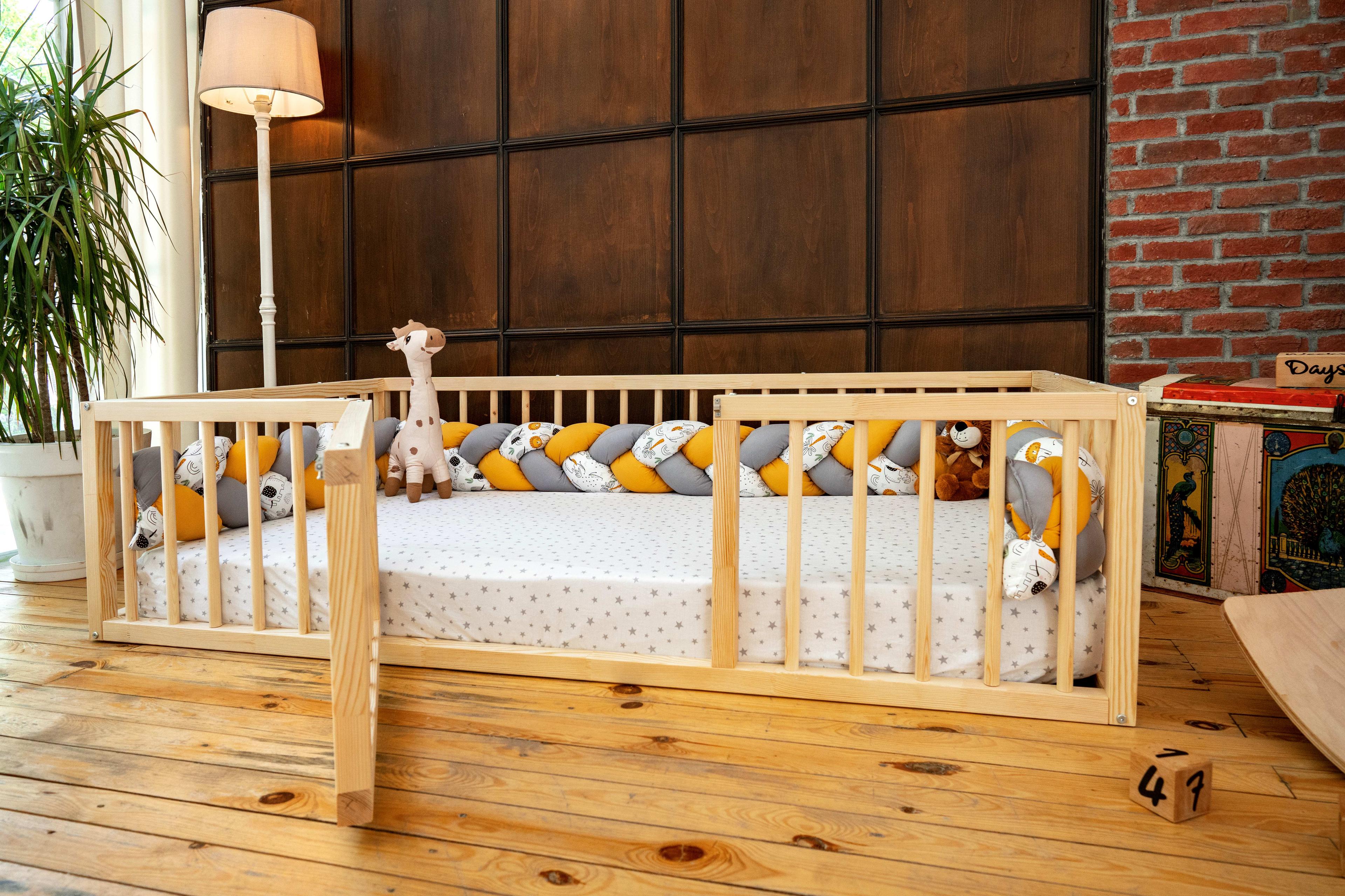 Montessori Wooden Kids Bed