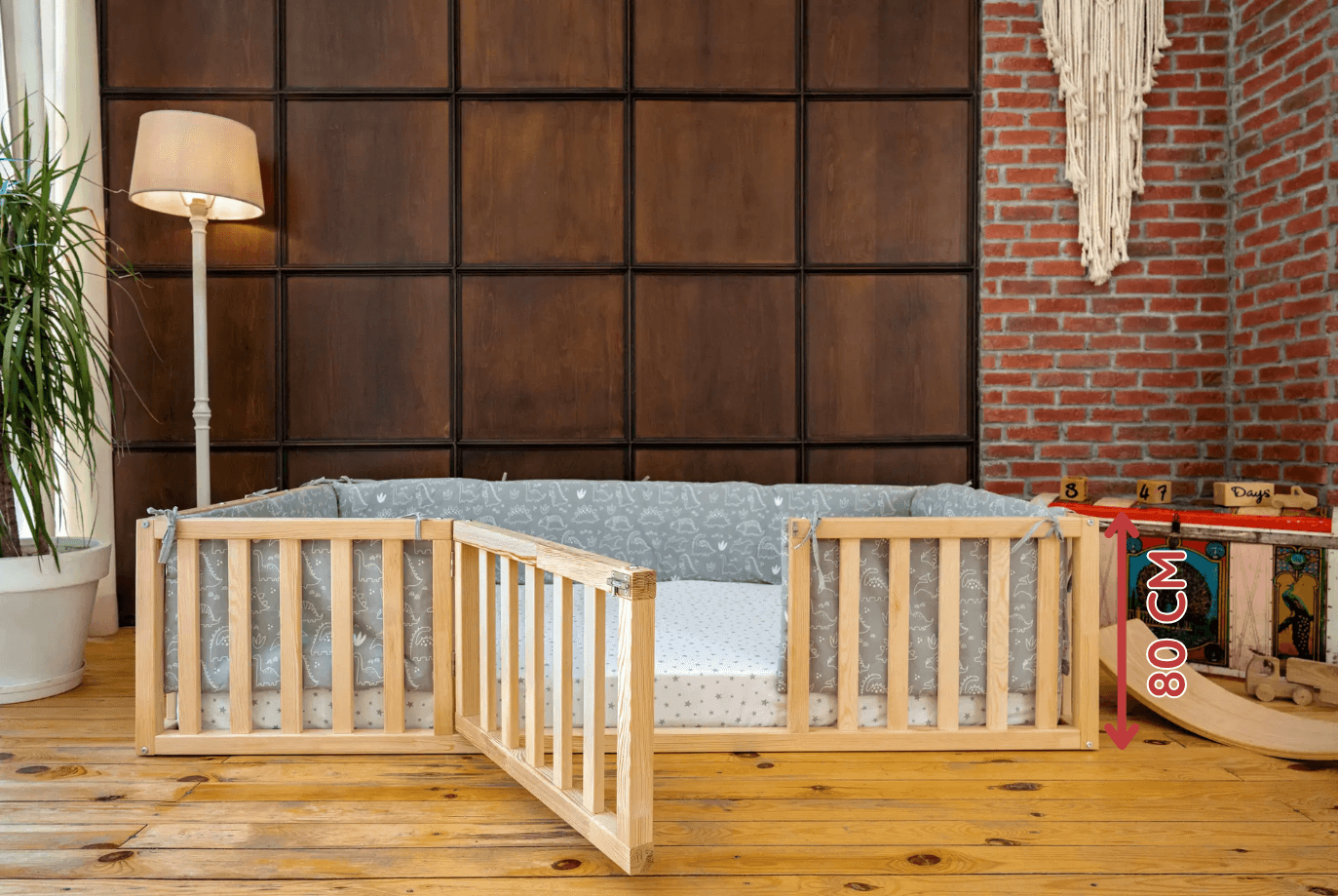Nora - Montessori Öğrenme Alanı Yatağı