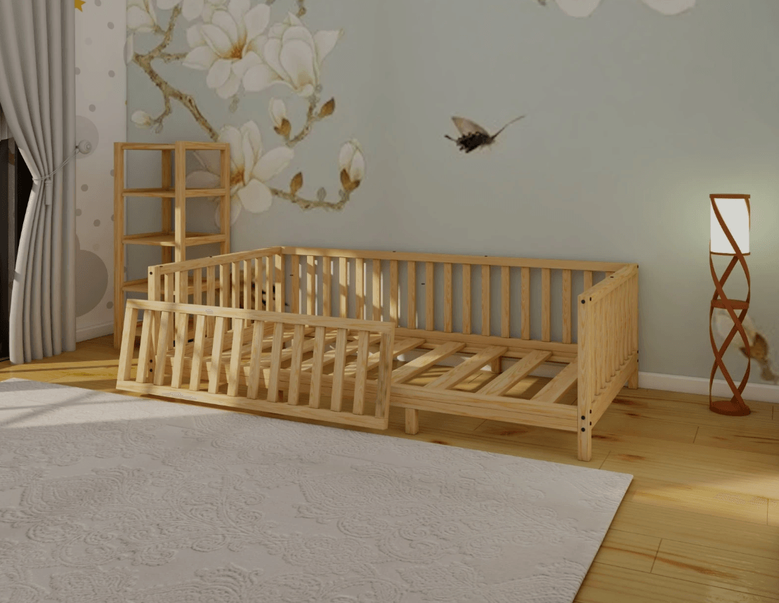 Bristol - Play and Sleep Area: Montessori Bed, Sofa Dual Use