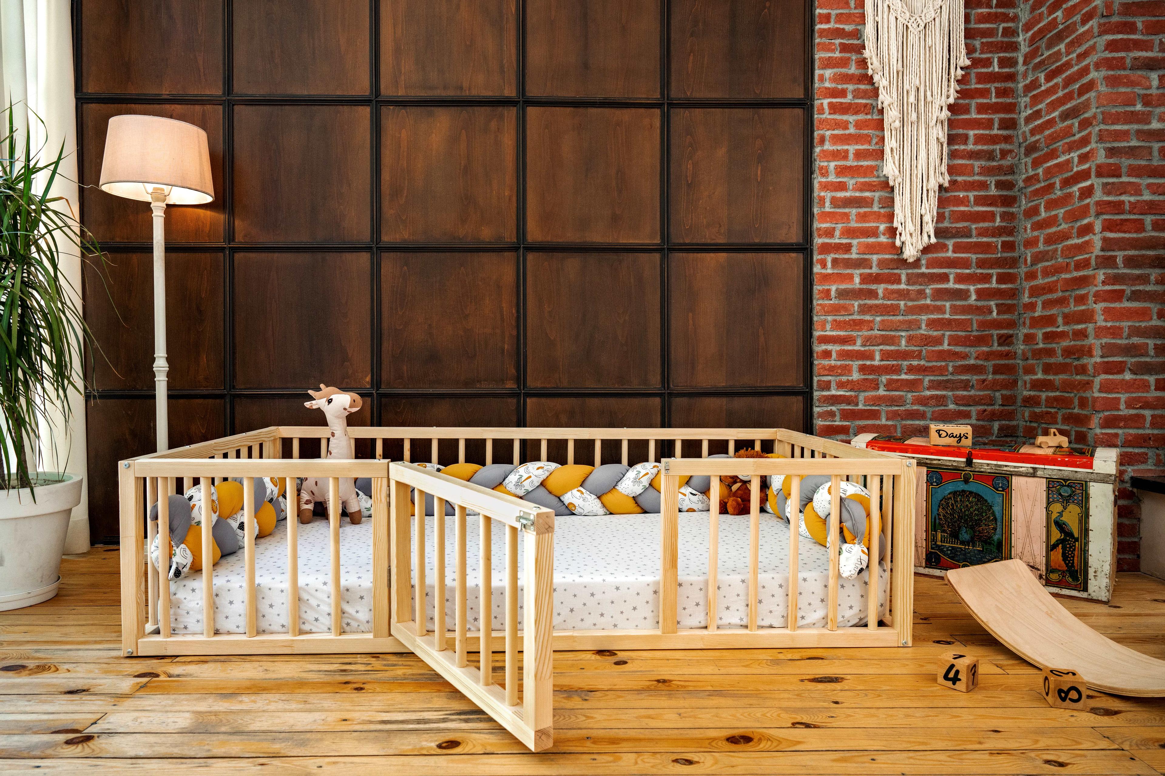 Montessori Wooden Kids Bed