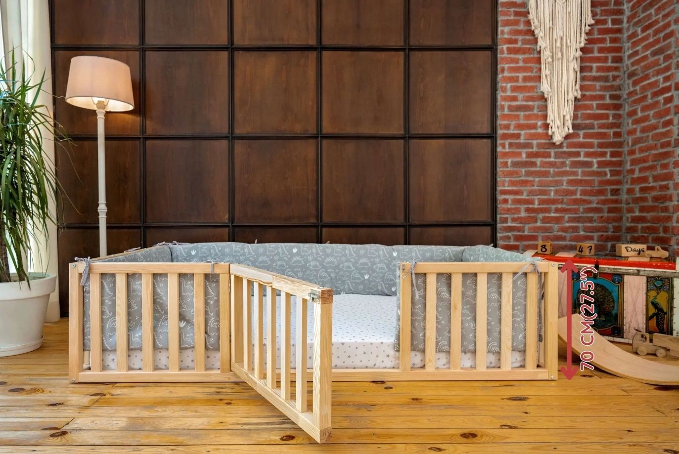 Nora - Montessori Öğrenme Alanı Yatağı