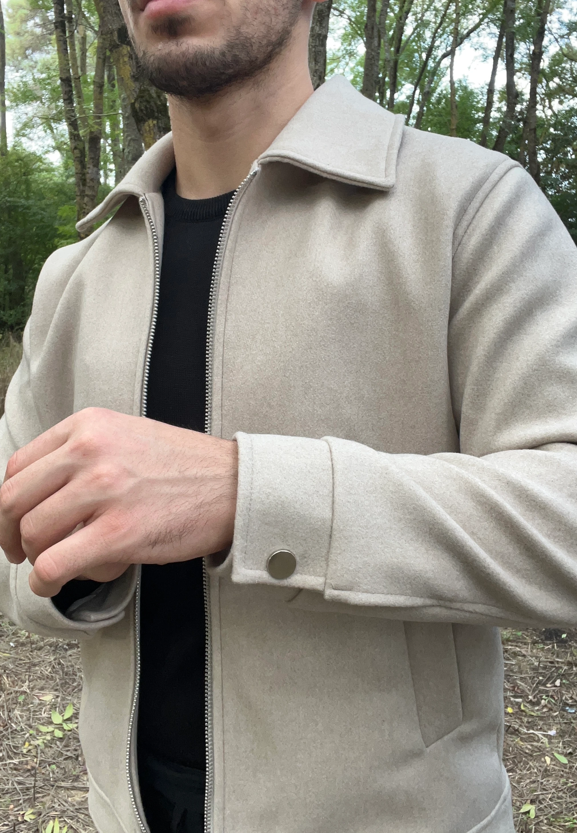 Premium Essential Kaşe Ceket