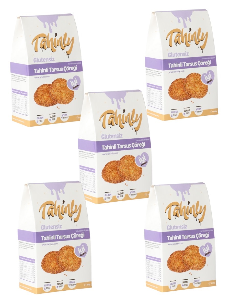 5'li Glutensiz Tahinli Tarsus Çöreği