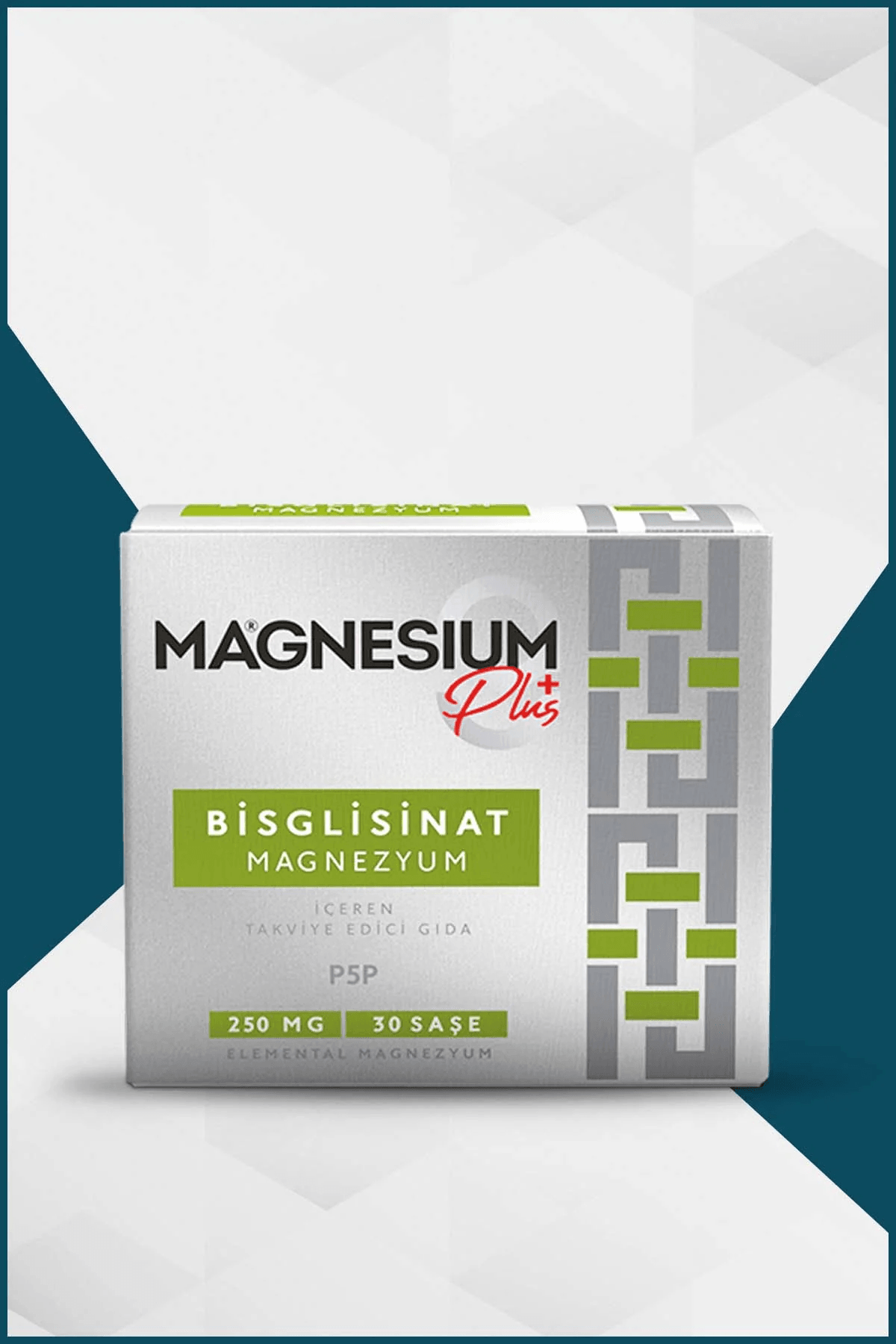 GOODDAY MAGNESIUM PLUS G (MAGNEZYUM BİSGLİSİNAT) & P5P 30 SAŞE