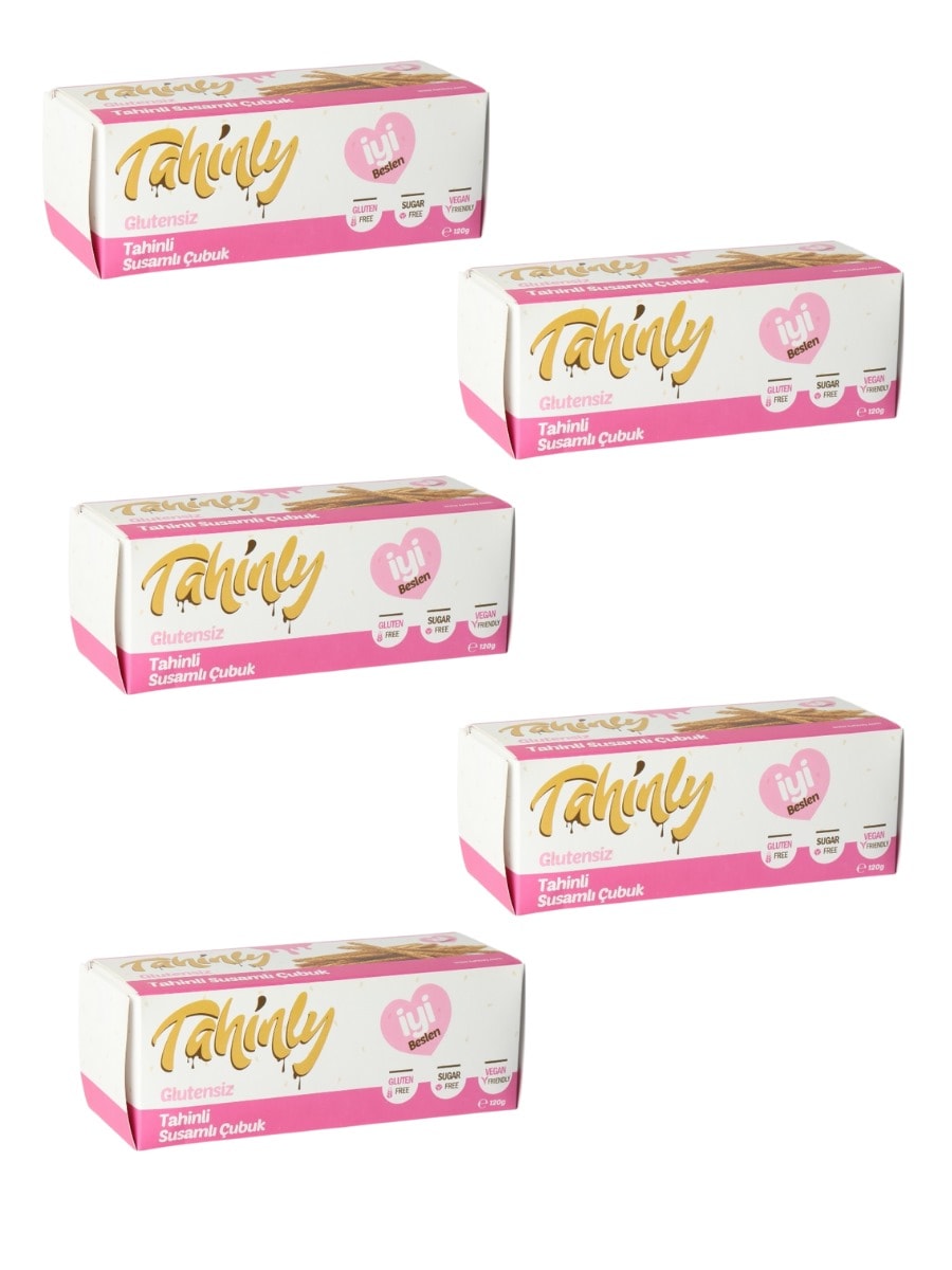 5'li Glutensiz Tahinli Susamlı Çubuk