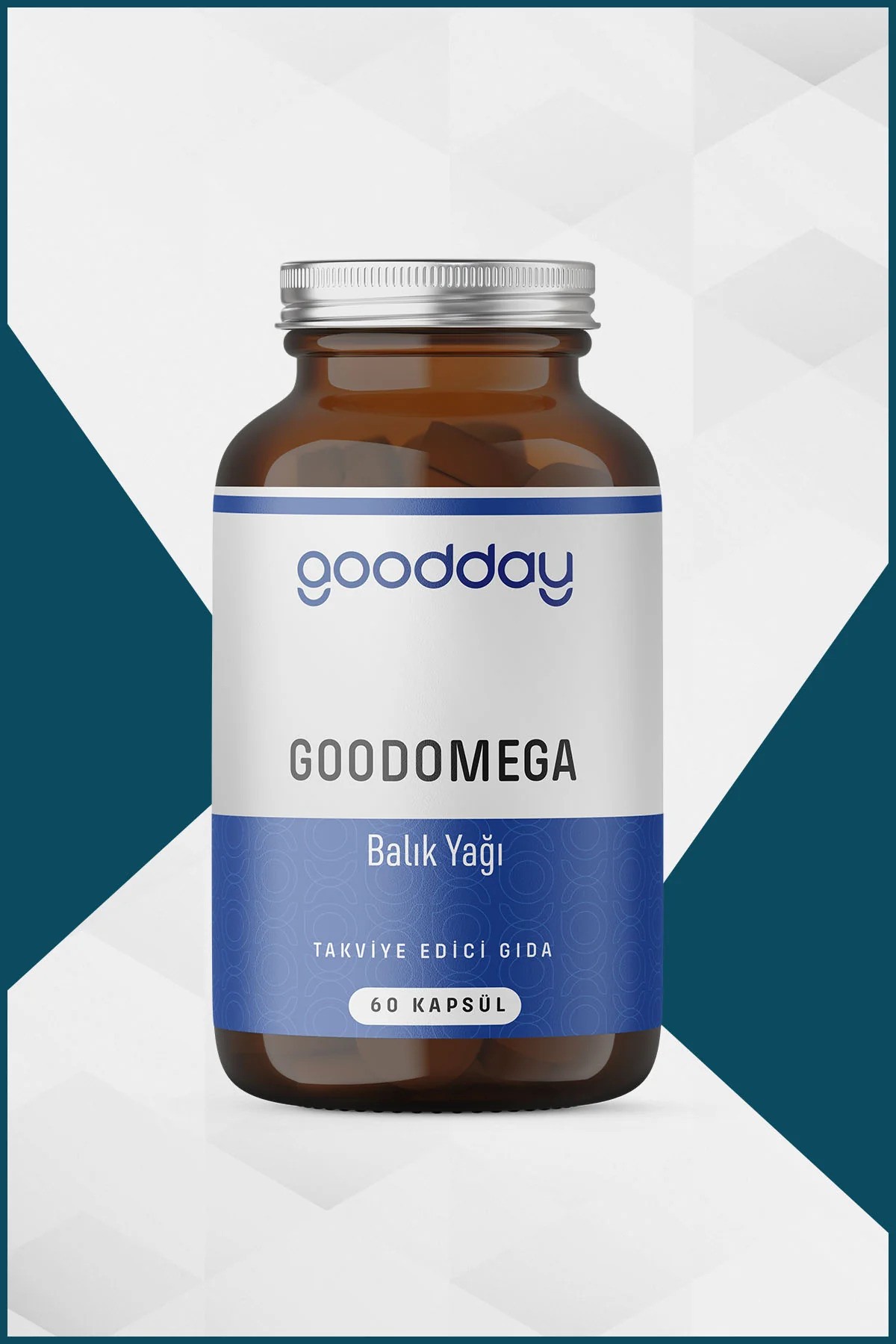 GOODDAY OMEGA 3 BALIK YAĞI 60 KAPSÜL TAKVİYE EDİCİ GIDA