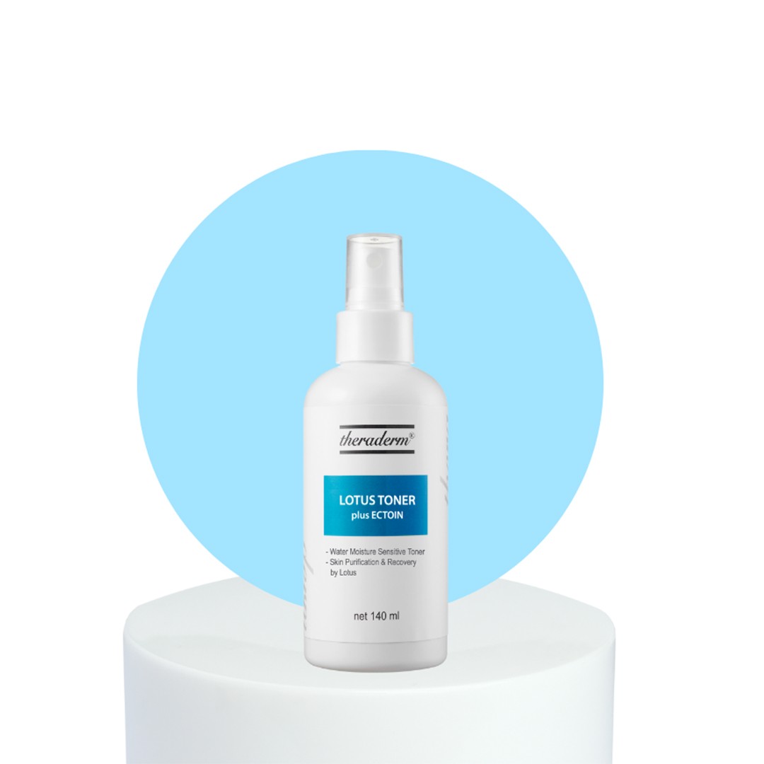 Theraderm Lotus Toner Plus Ectoin Sprey Tonik 140 ml