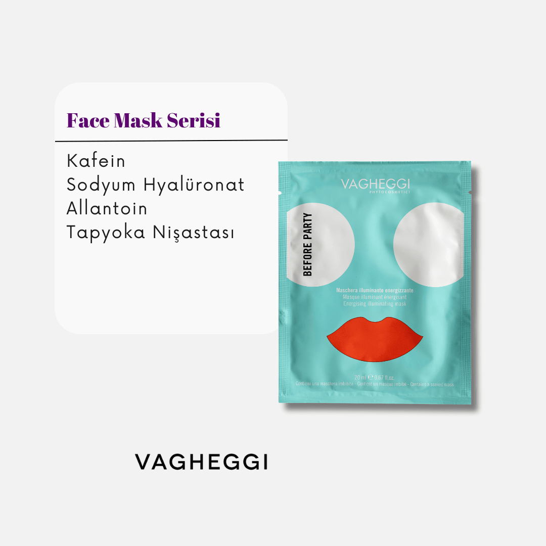 Vagheggi Before Party Enerji Veren Aydınlatıcı Maske