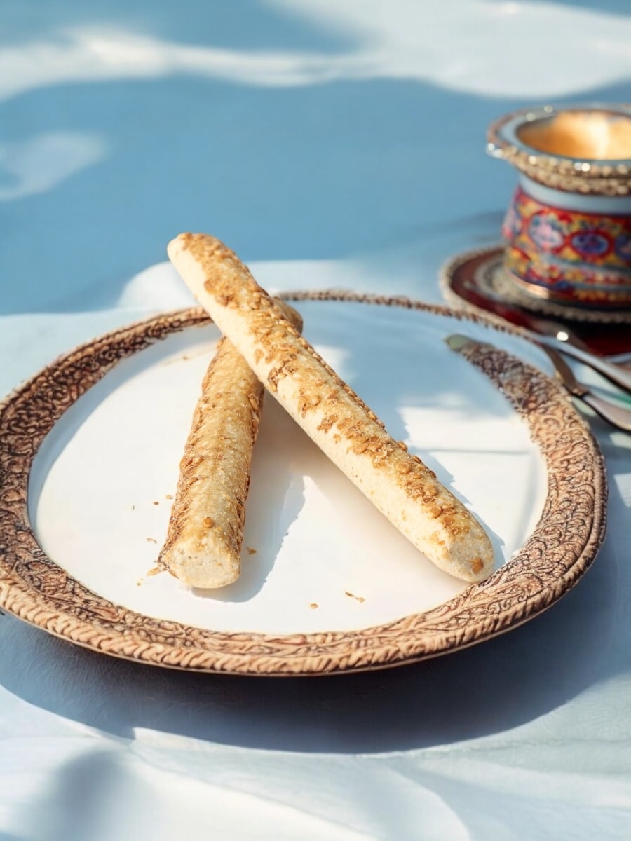 Glutensiz Tahinli Susamlı Çubuk